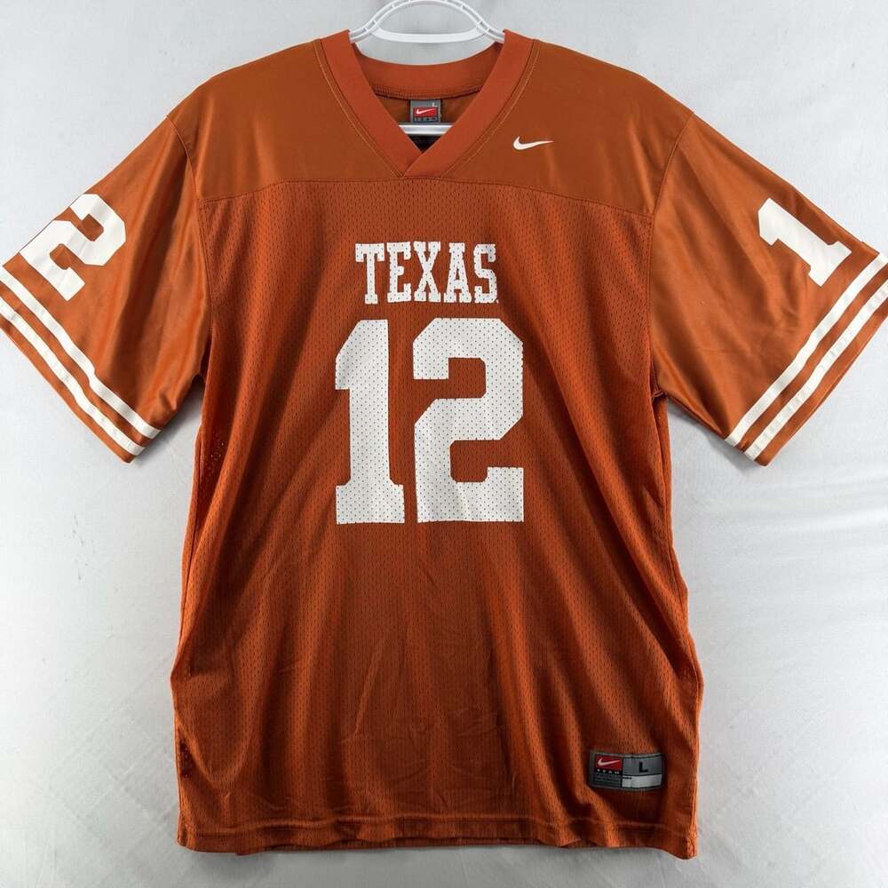 1641 Nike Texas Longhorns #12 Football Jersey Size YL